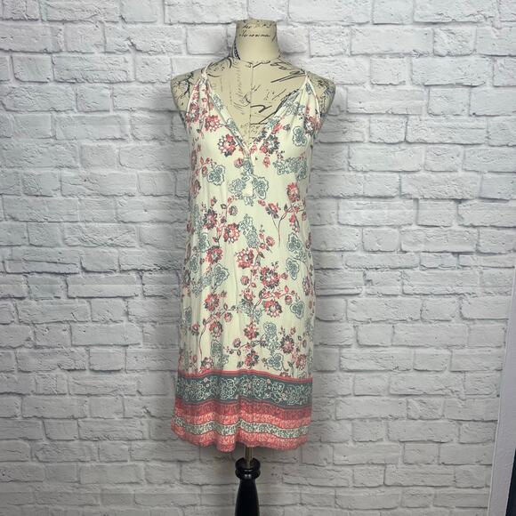 Skies Are Blue Floral Dress Size Medium Style # 92556 - Picture 1 of 8